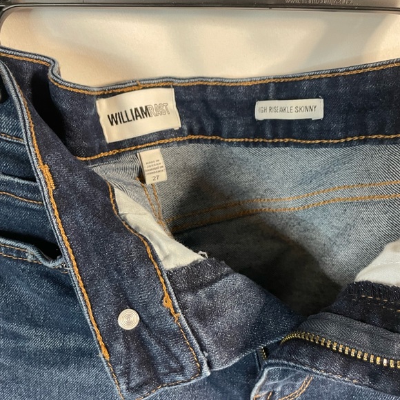 William Rast High Rise ankle skinny jeans - Picture 2 of 3